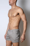 Sorrento Cotton Twill Short Gray