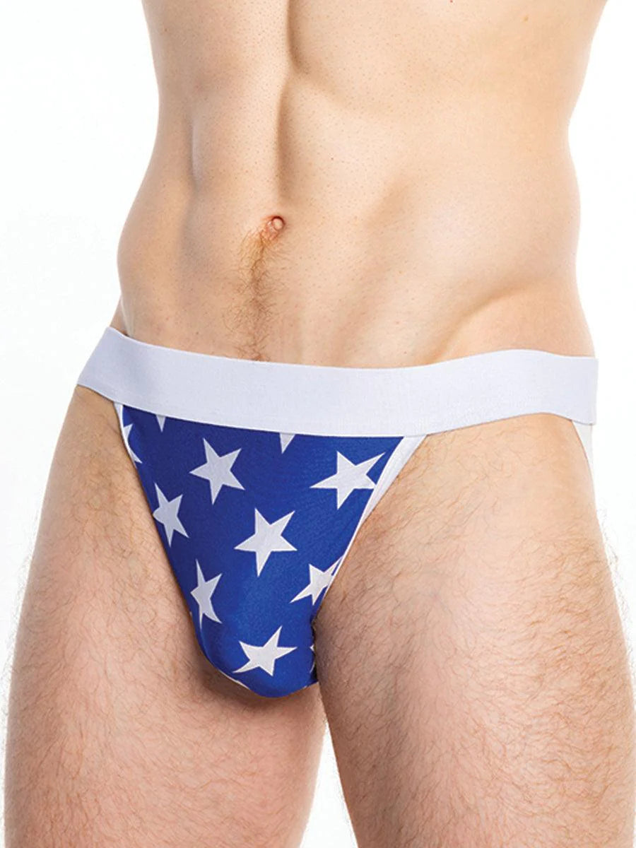 FK SPORT Jock - Stars Print Blue