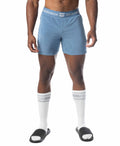 Suite Rugby Short - Blue Steel Slate Blue