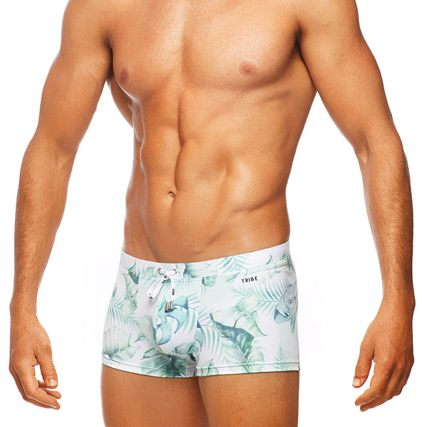 Palms Lo Rise Swim Trunk Mint