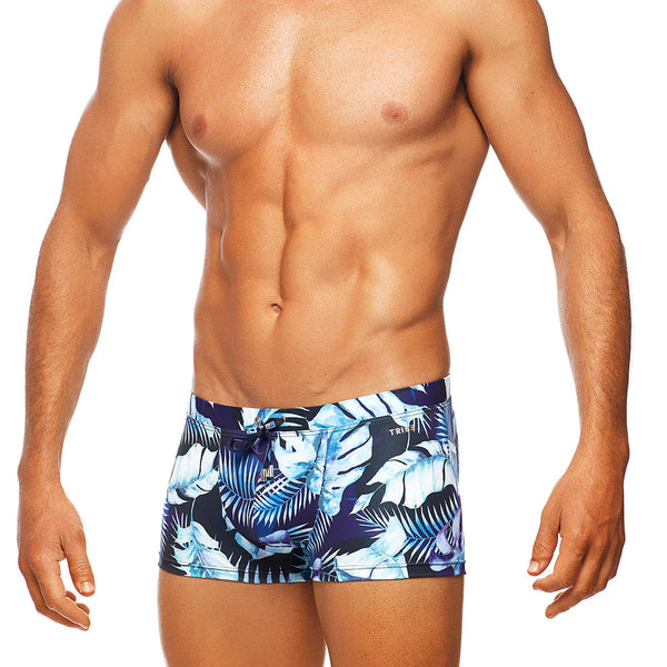 Palms Lo Rise Swim Trunk Blue