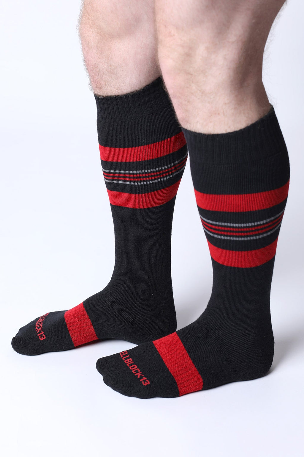 Tight End Shadow Socks Red