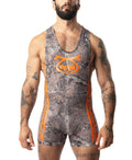 Timber Singlet Brown