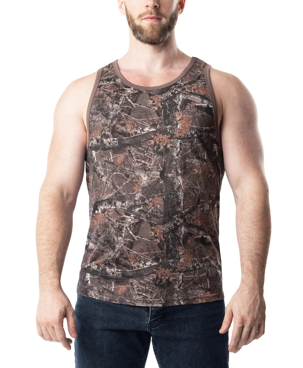 Timber Brandmark Tank Top Brown