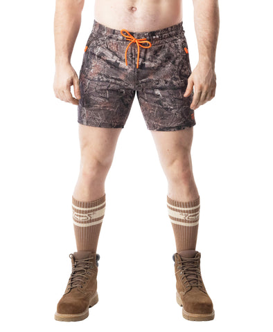Timber Rugby Short Brown