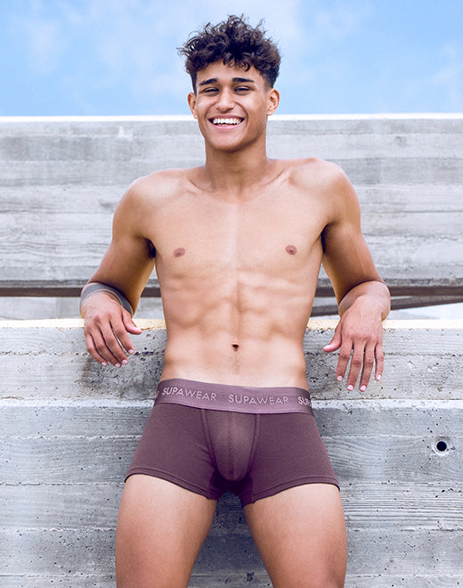 Ribbed Texture Cotton Trunk