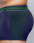 NEON MESH Trunks Green