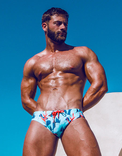 V10 CARIBBEAN TWIST SWIM BRIEF