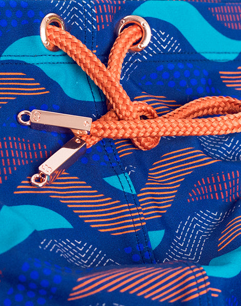 V10 Swim Brief - Ocean Print