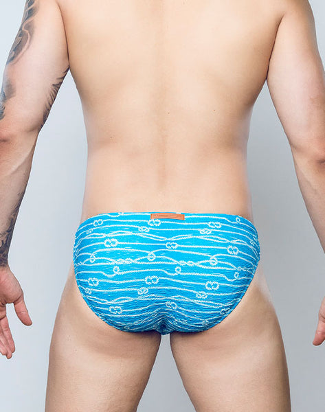 V20 TEXTURED SWIM BRIEF-MANROPE