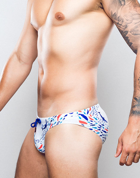 V20 Swim Brief - Sea Scape Print