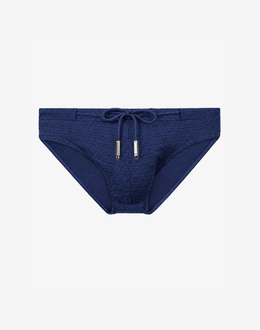 Signet Textured Swim Brief Navy