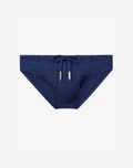 Signet Textured Swim Brief Navy