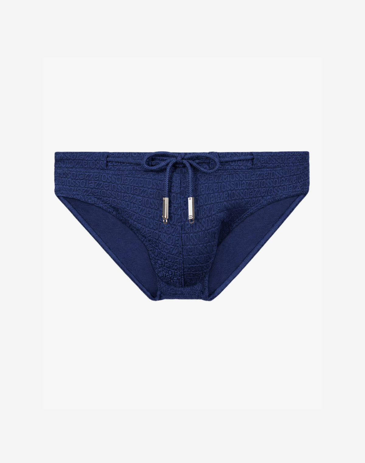 Signet Textured Swim Brief Navy