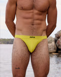 V50 Encore Swim Tanga NEON YELLOW
