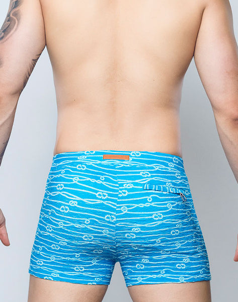 V60 TEXTURED SWIM TRUNKS-MANROPE