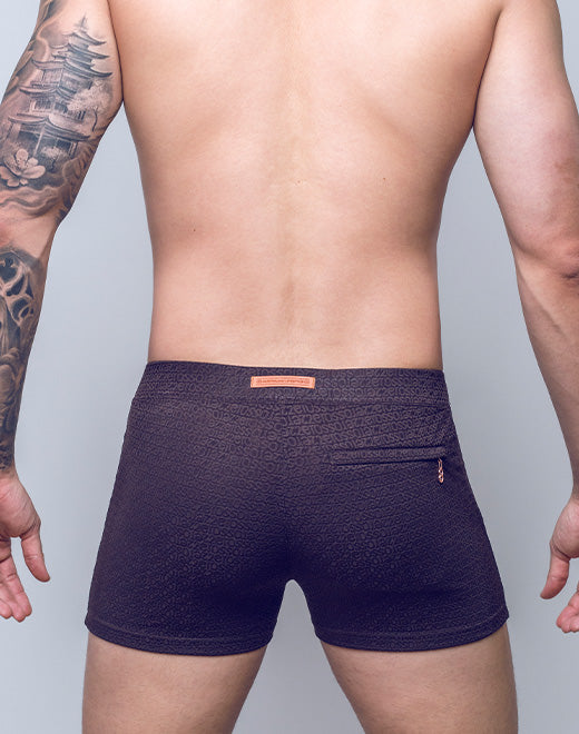 Signet Textured Swim Trunk