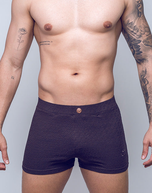 Signet Textured Swim Trunk
