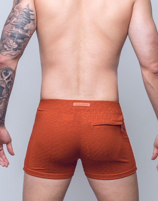 Signet Textured Swim Trunk