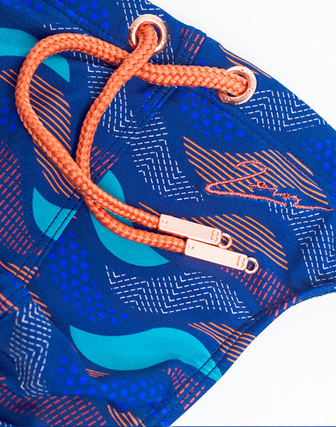 V80 Swim Thong - Ocean Print