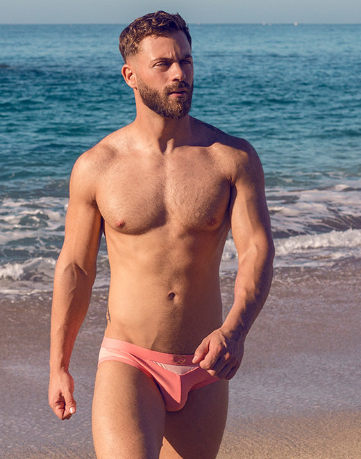 VB13 Swim Brief with Mesh Cut-Out