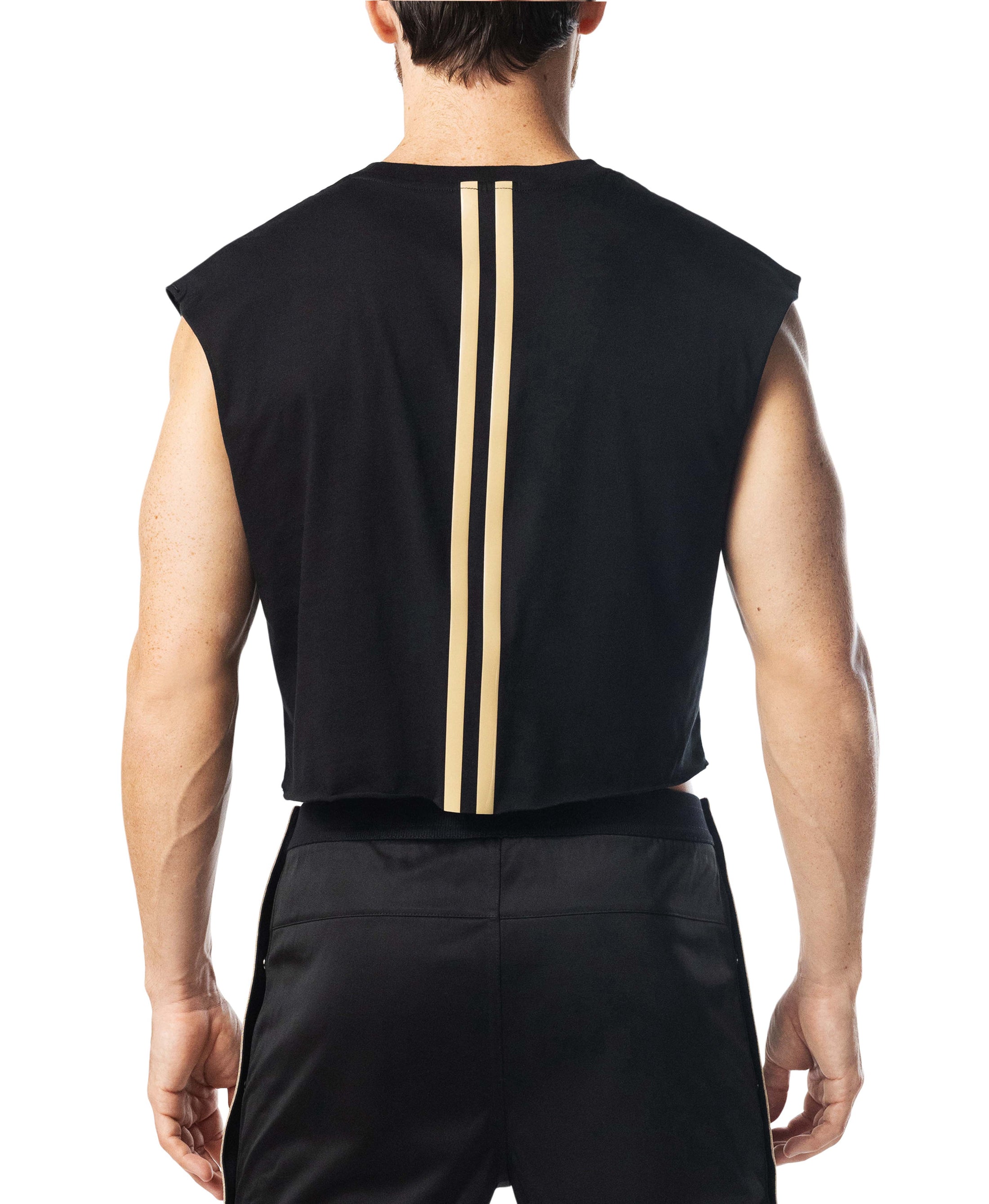 Warm Up Sleeveless Crop Top