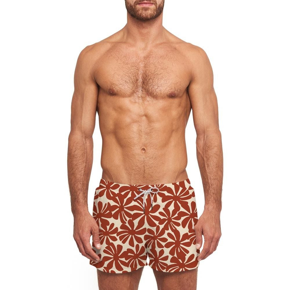 Yuasa Print Swim Short - Blossom