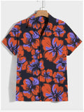 Poppy Field Resort Shirt Gibraltar Sea