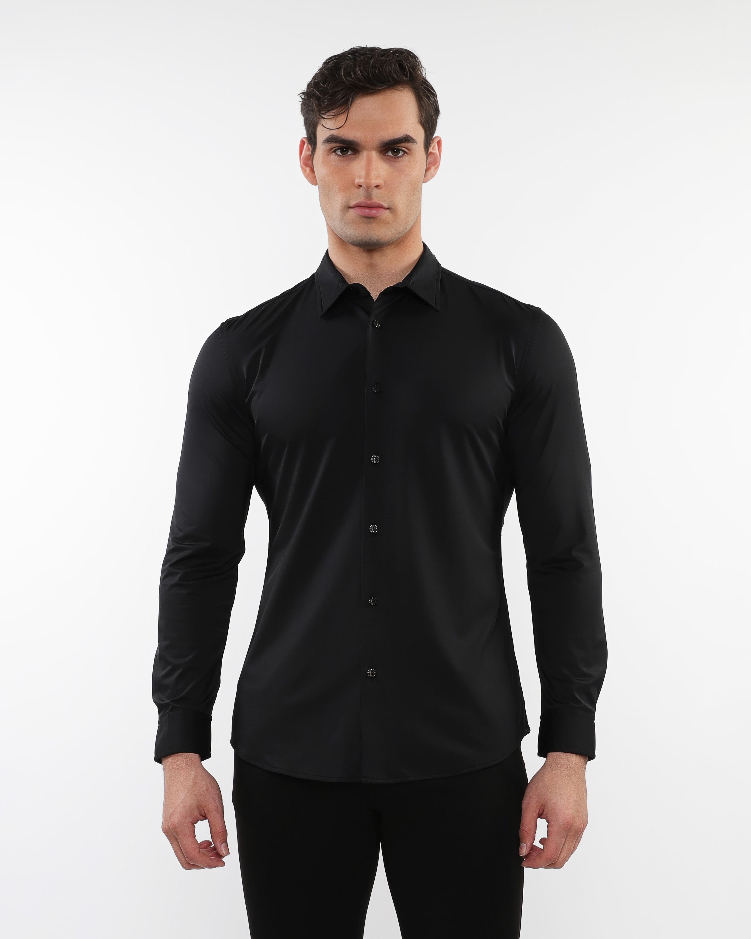 Solid Long Sleeve Shirt