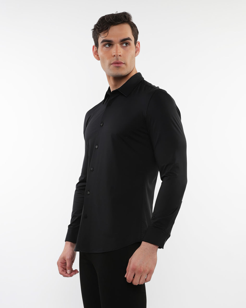 Solid Long Sleeve Shirt