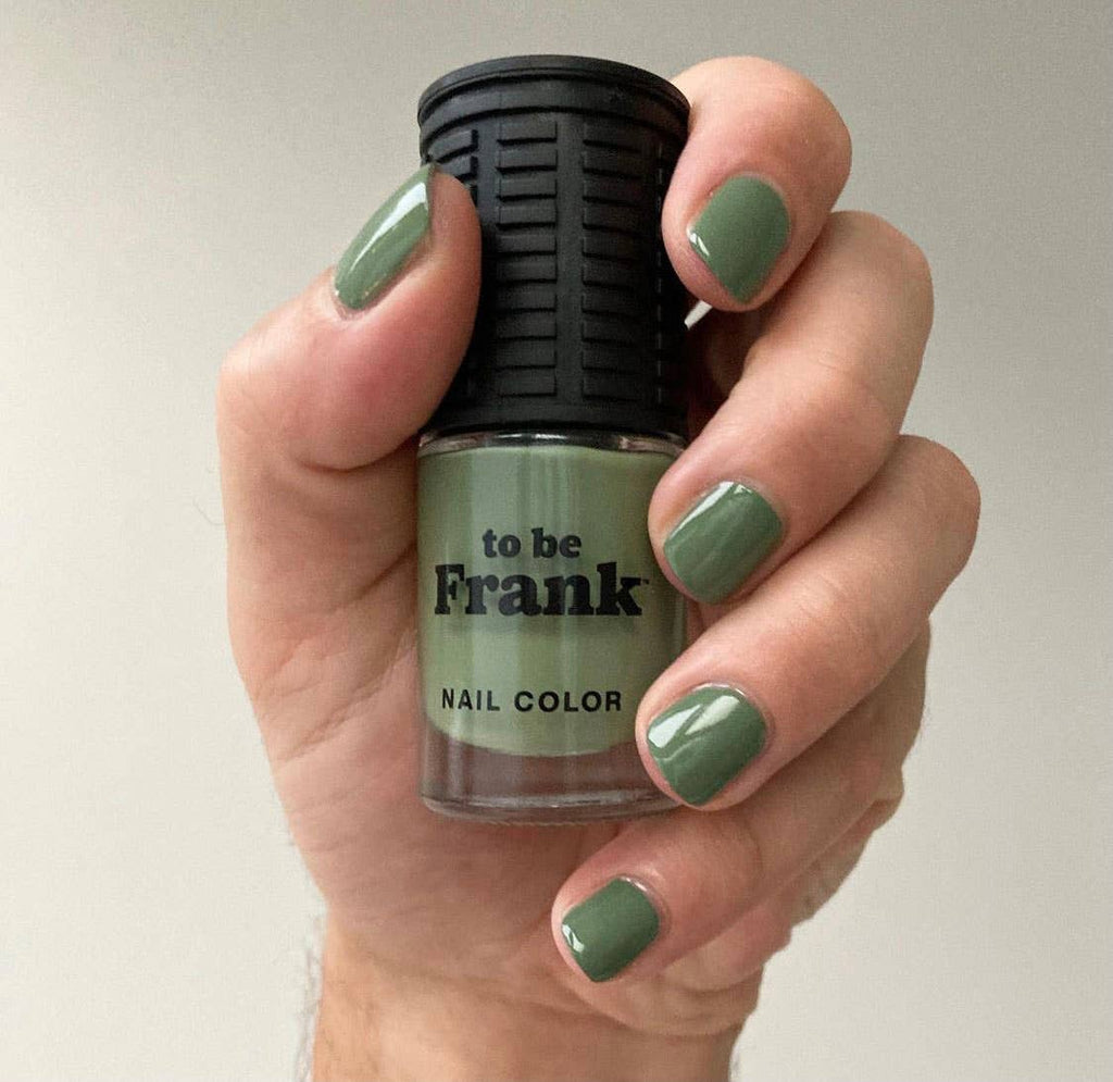 Gender Neutral Nail Polish - Army Green
