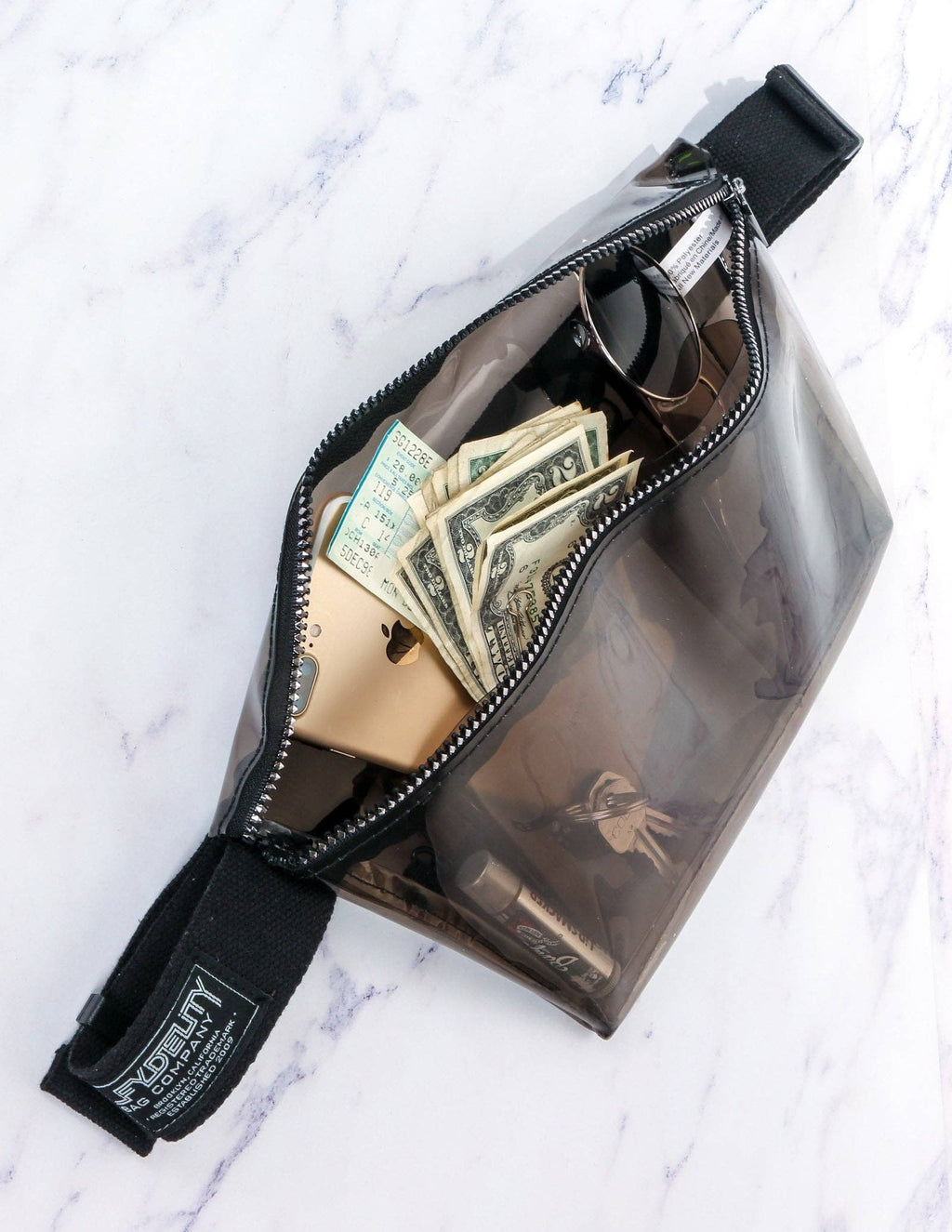 81502: Fanny Pack | Plus Size | Crystal Smoke