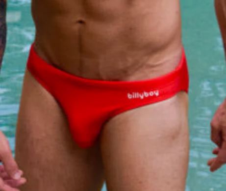 Billy Boy Classic Swim Brief Red
