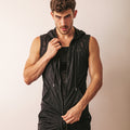 Brigade Hoody Tank Black
