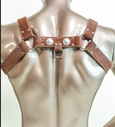 Bronco Buster Vegan Leather Horsehair Harness