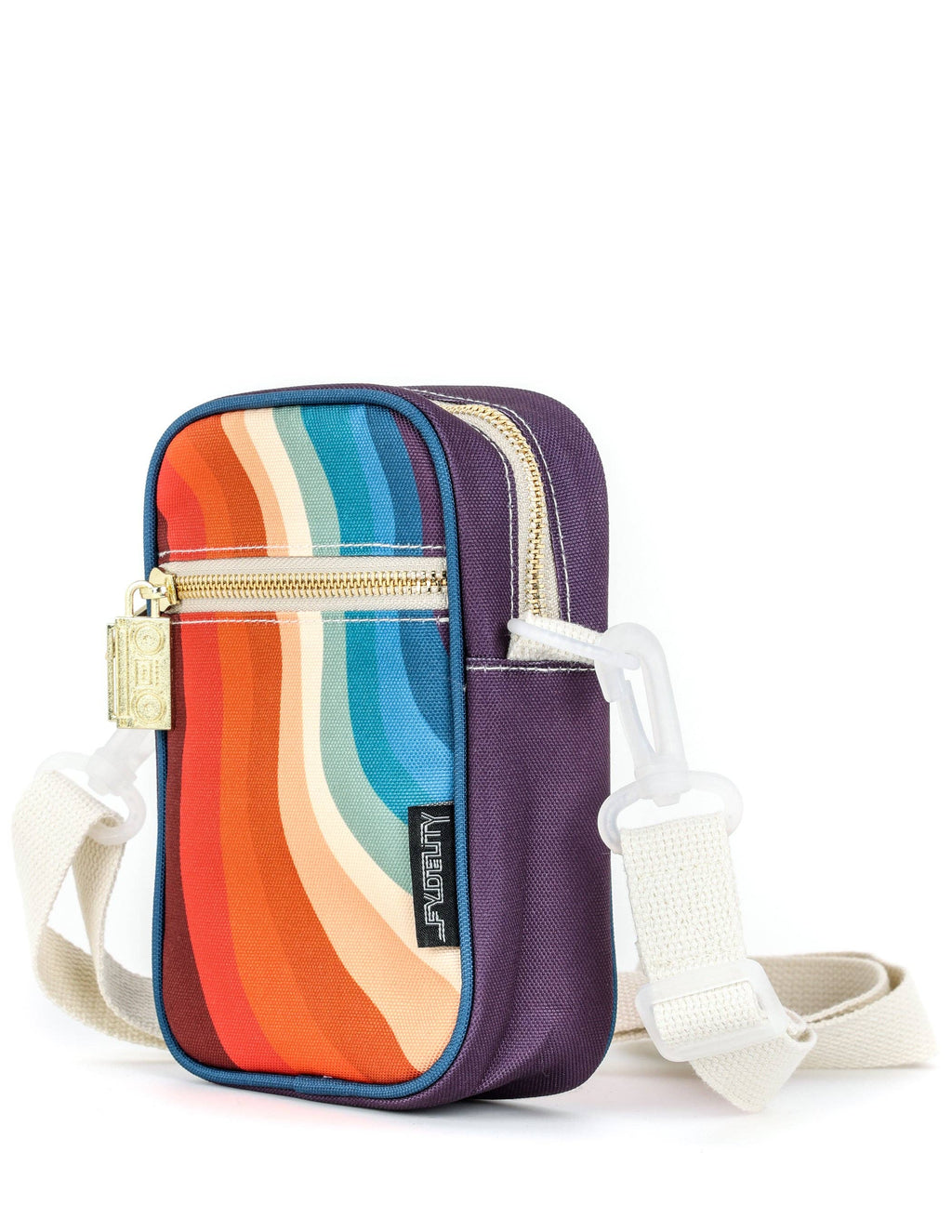 88689: Mini Brick Bag | Recycled rPET | Groovy