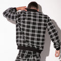 Cameron Plaid Jacket Black