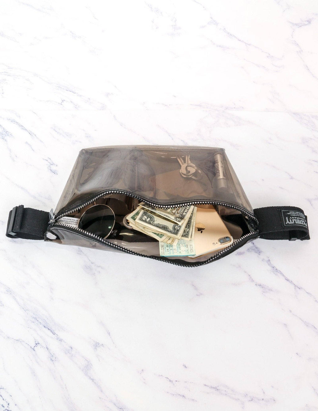81502: Fanny Pack | Plus Size | Crystal Smoke