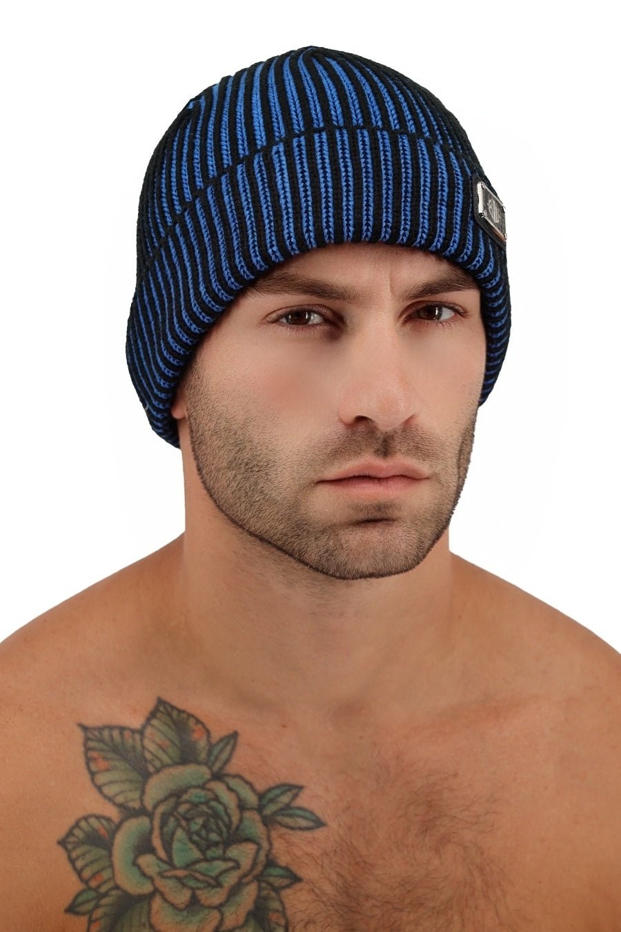 Darkroom Rib Beanie Blue