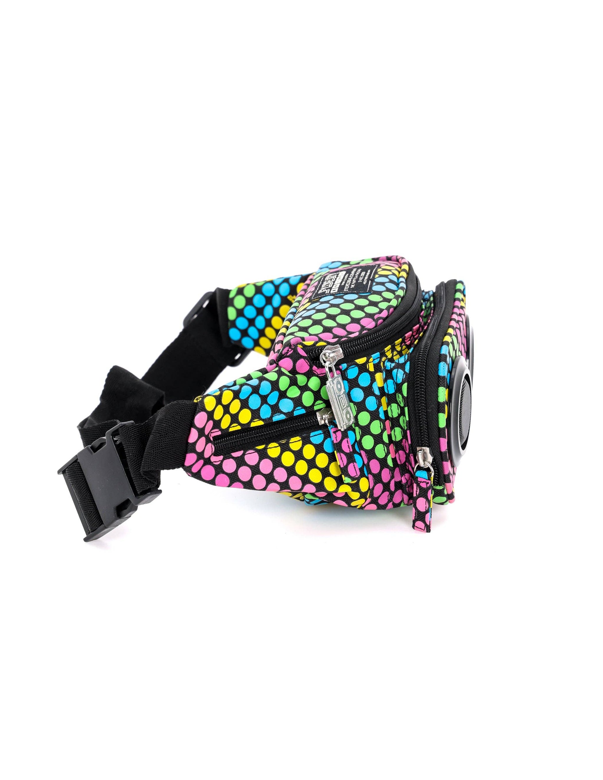 【HI FI FNK】Dot Way Bag FI-HI Bluetooth Speaker Bum Bag | Neon Dots – Boy Next Door