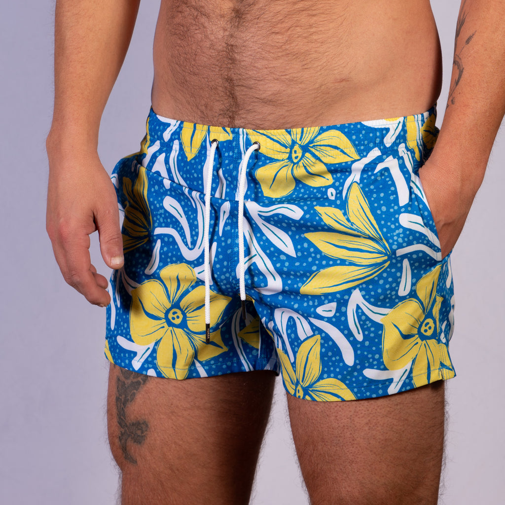 Flower Fields Swim Short