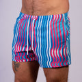 Bixi Wave Swim Short Blue
