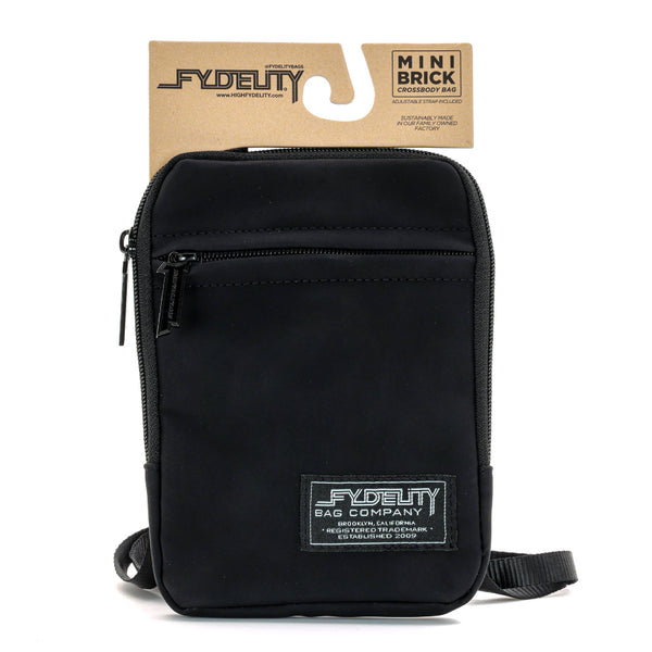 88701: Crossbody Slim Shady Bag | Vegan Black