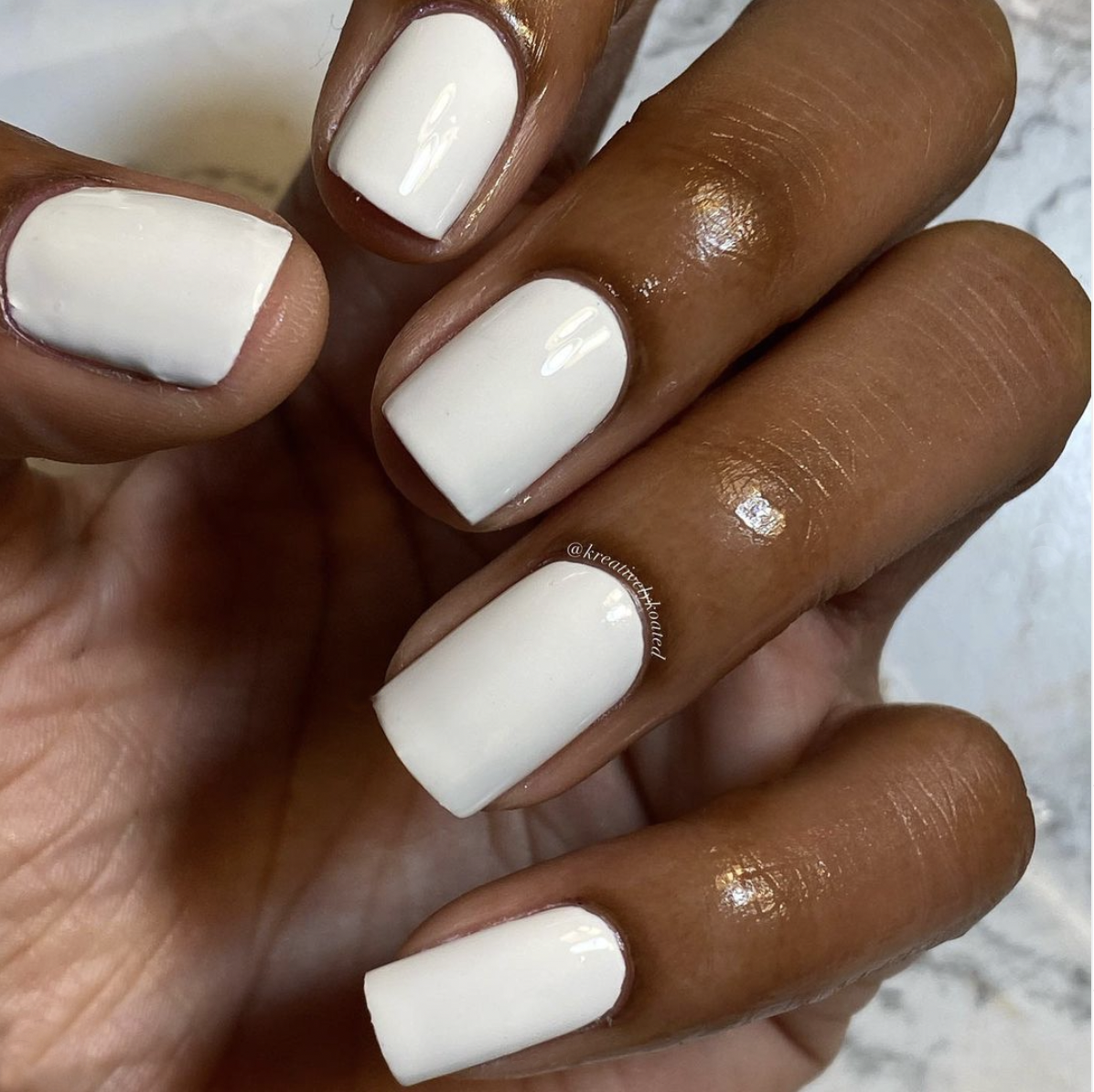 Gender Neutral Nail Polish - White