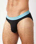 JS Natural Pouch Brief - Pastel Black