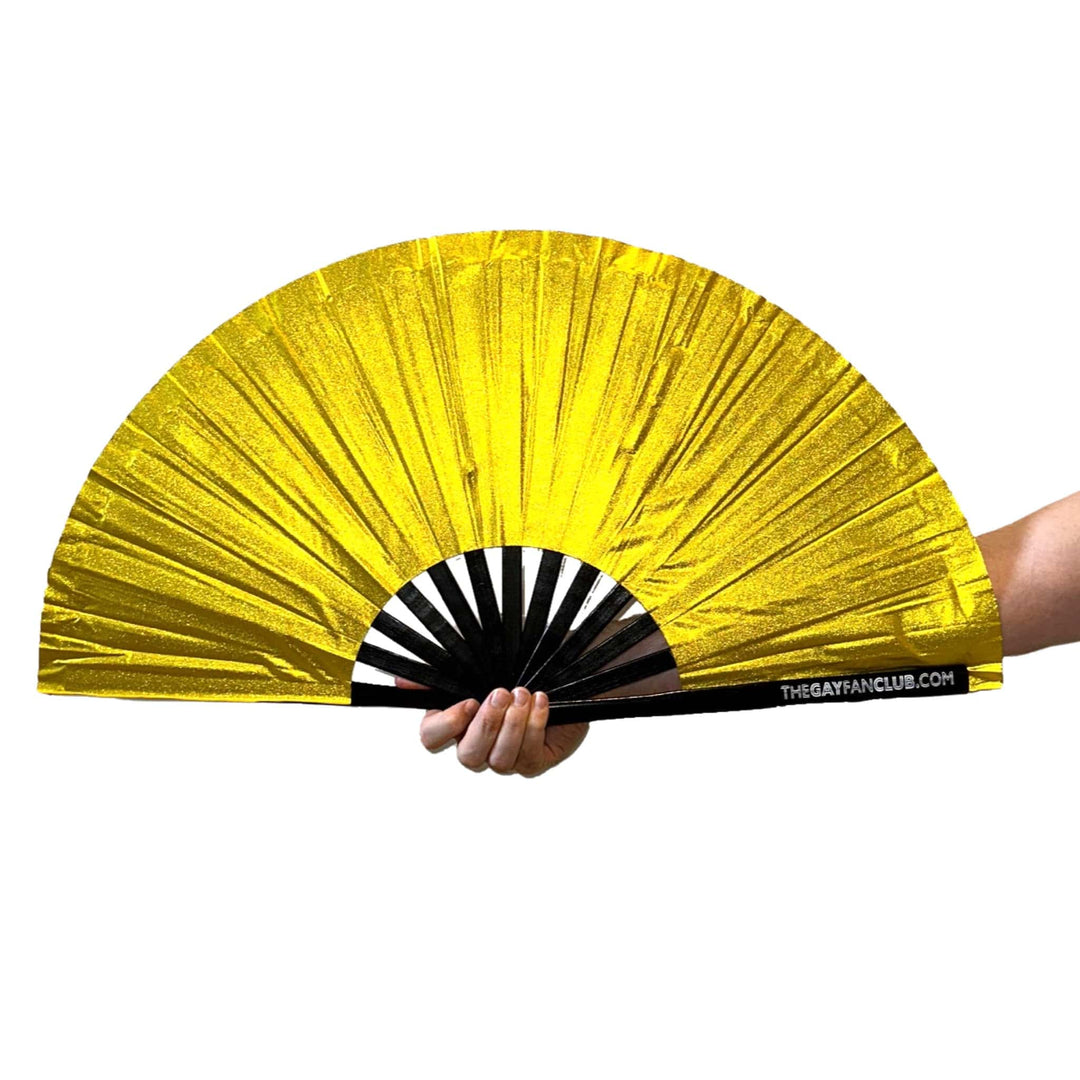 Gold Glitter Fan OS