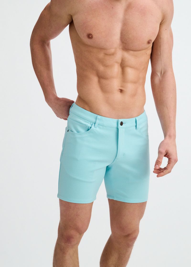 Shorts in scuba con vestibilità loose - Blu brillante - UOMO | H&M IT Shorts in scuba con vestibilità loose - Blu brillante - UOMO | H&M IT
