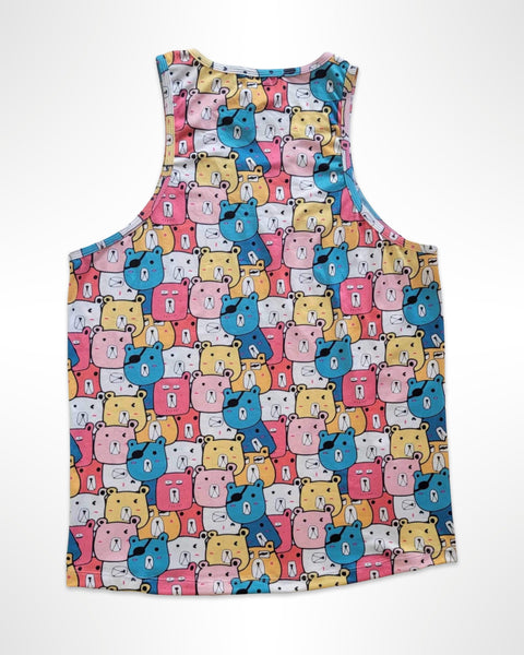 Bear Face Tank Top