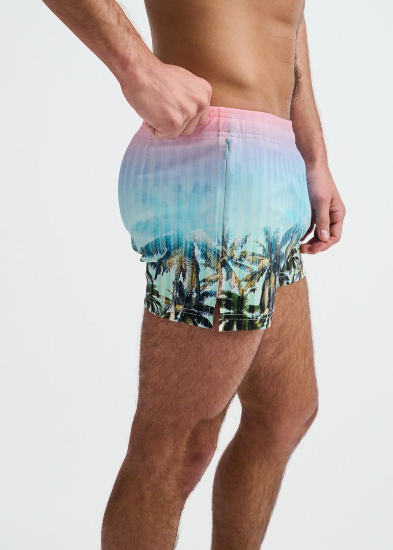 Palms Print Swim Short