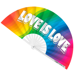 Love is Love Rainbow Fan OS